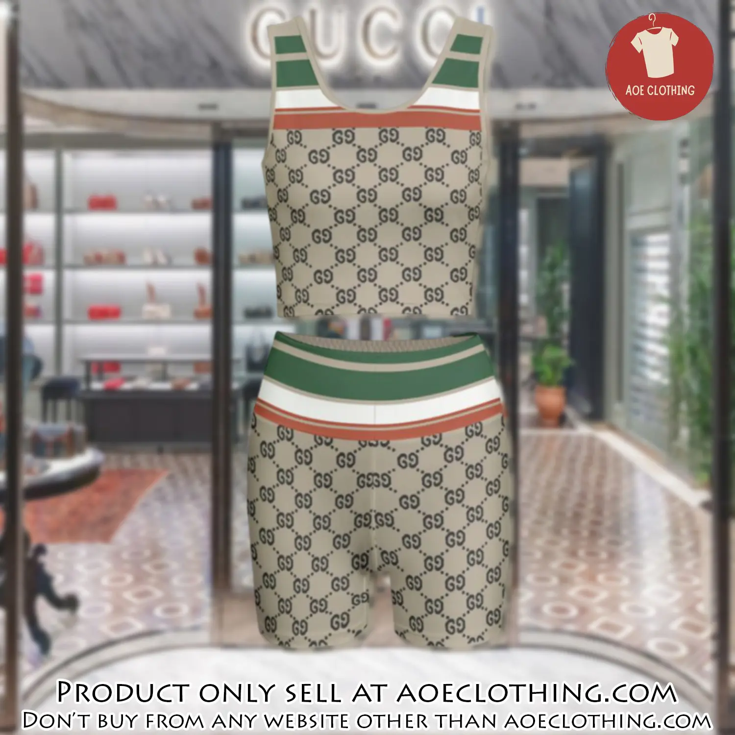 Gucci summer women sport bra yoga set running outfit sby1028 aoe2534312